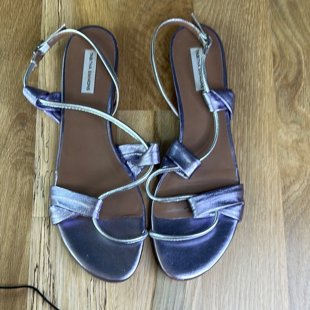 Tabitha Simmons Toni Flats Sandals 39.5 / Size 9